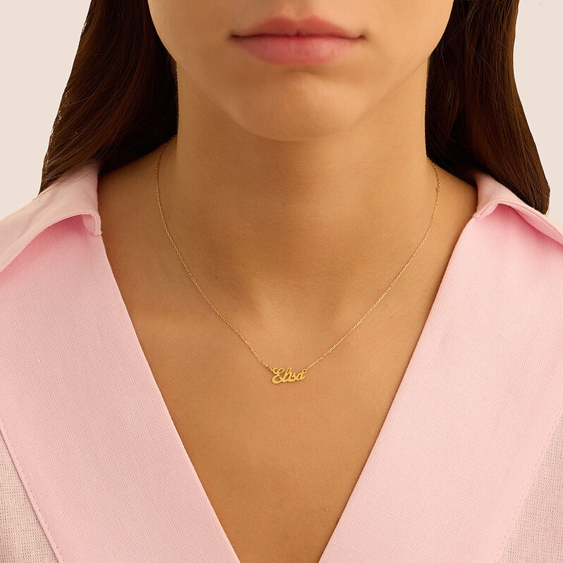 Collana Elisa Gold Names Oro Giallo - Collane Unisex | Stroili