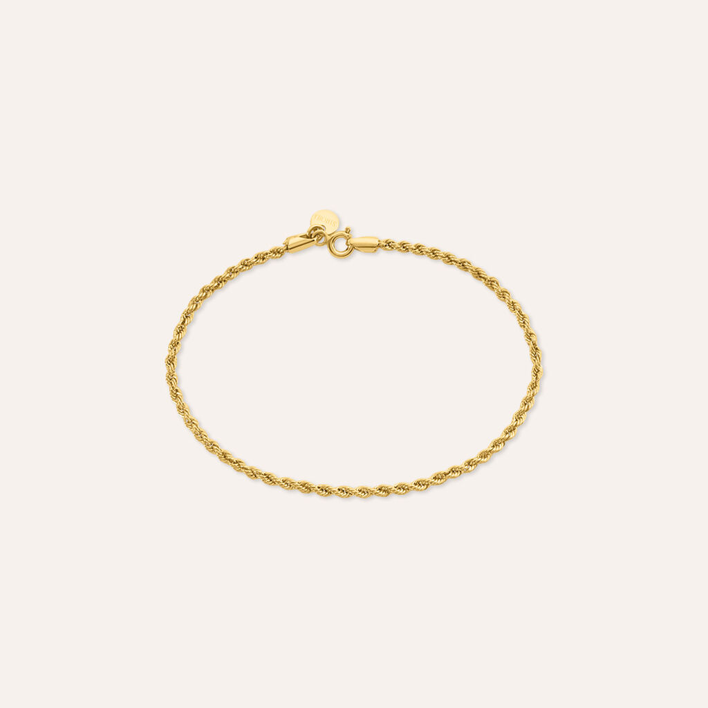 Bracciale Catena Desideria Argento Nobile Dorato