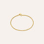 Bracciale Catena Desideria Argento Nobile Dorato