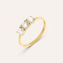 Anello Trilogy Claire Oro Giallo Cubic Zirconia