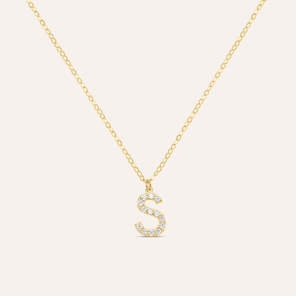 Collana Claire Oro Giallo Cubic Zirconia