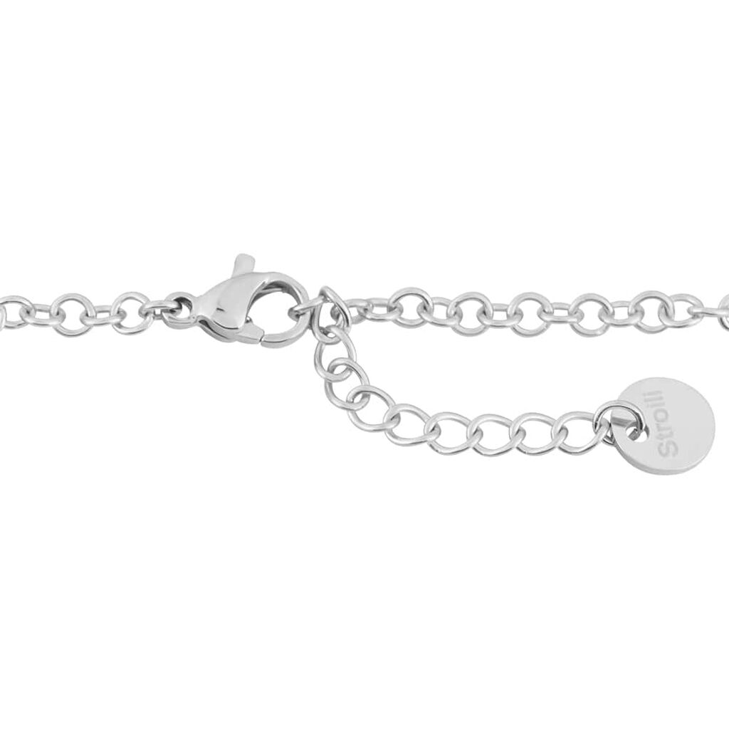 Bracciale Lady Chic Acciaio Bicolore Cuore e Cristalli - Bracciali Donna | Stroili