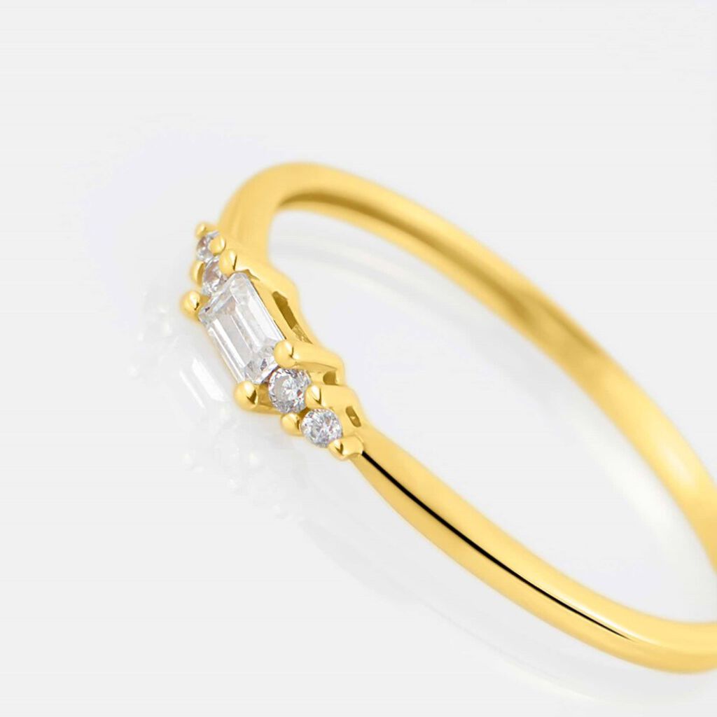 Anello Fantasia Claire Oro Giallo Cubic Zirconia - Anelli con Pietre Donna | Stroili