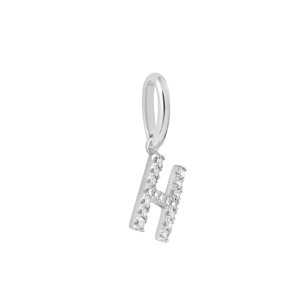 Pendente Sophia Oro Bianco Diamante - Ciondoli Donna | Stroili