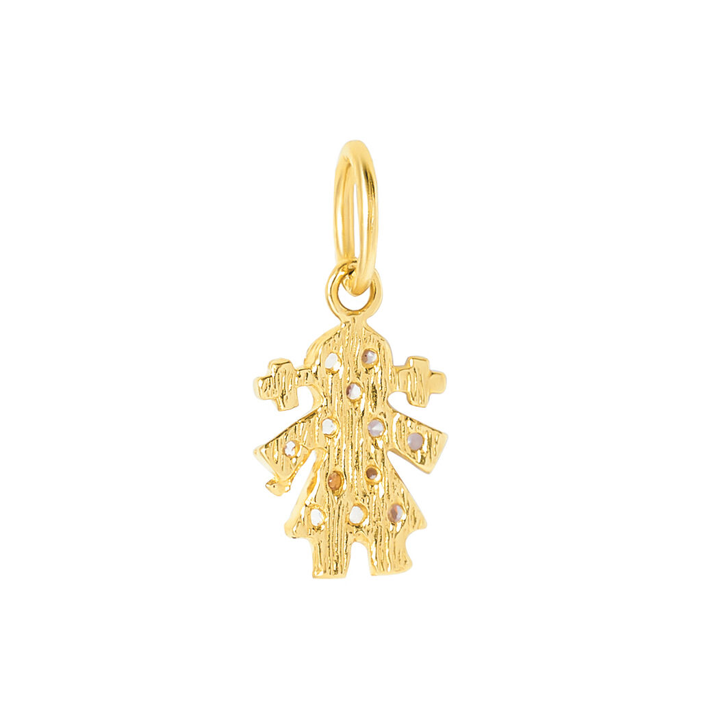 Pendente Poème Oro Giallo Cubic Zirconia - Ciondoli Donna | Stroili