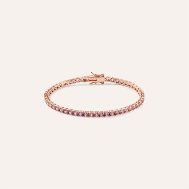Bracciale Silver Rainbow Argento Rosato Cubic Zirconia