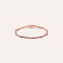 Bracciale Silver Rainbow Argento Rosato Cubic Zirconia