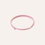 Choker Magnetico Cordino Rosa e Acciaio Dorato