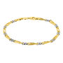 Bracciale Catena L'homme Or Oro Bicolore