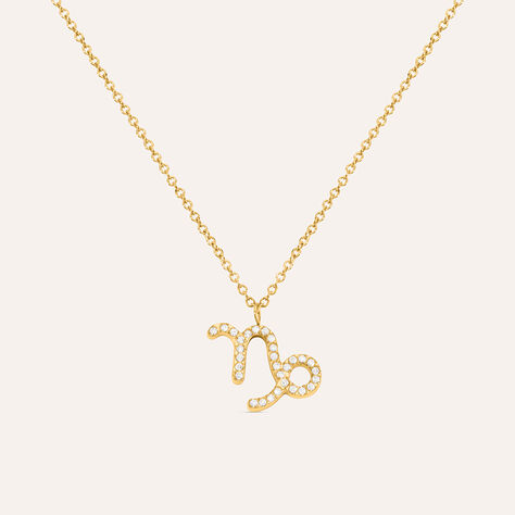 Collana Radiance Acciaio Dorato Cubic Zirconia - Gioielli Donna | Stroili