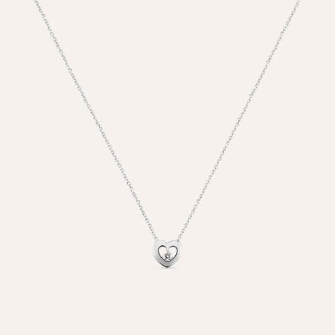 Collana Sophia Oro Bianco Diamante - Collane Donna | Stroili