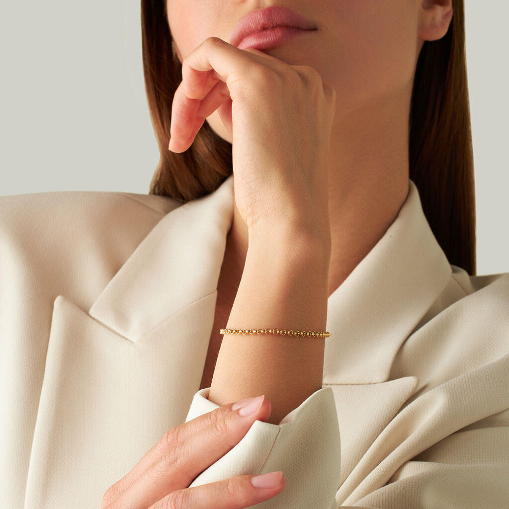 Bracciale Catena Colette Oro Giallo - Bracciali Donna | Stroili