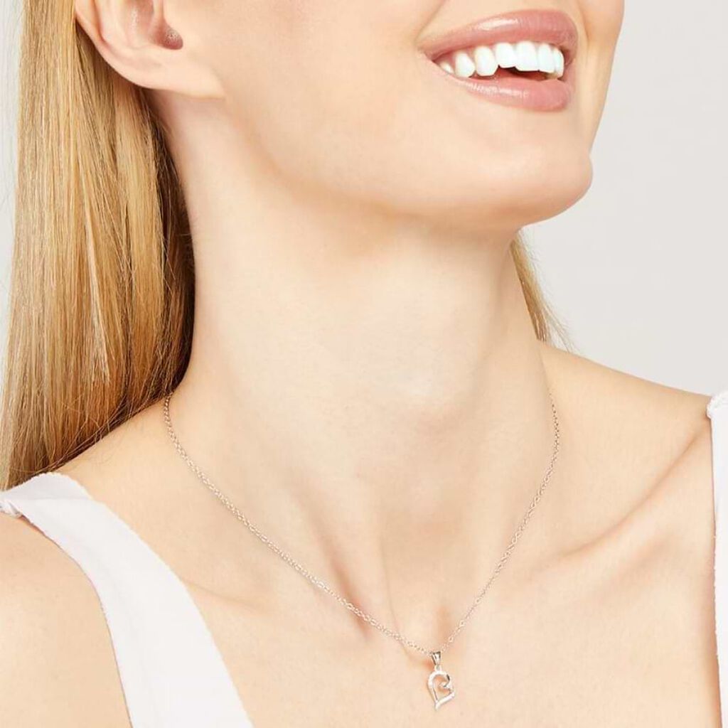 Collana Silver Elegance Argento Rodiato Cubic Zirconia - Collane Donna | Stroili