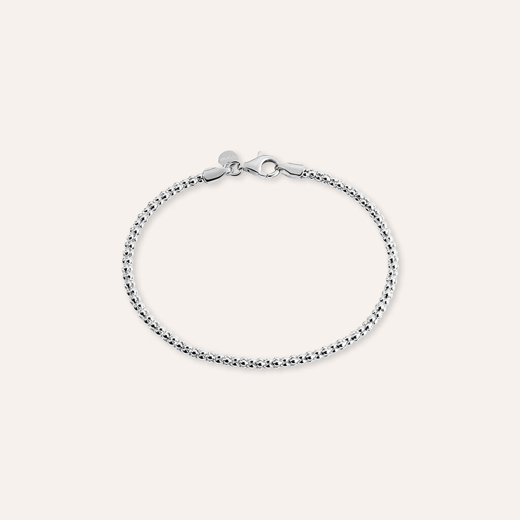 Bracciale Catena Silver Collection Argento Rodiato