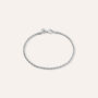 Bracciale Catena Silver Collection Argento Rodiato