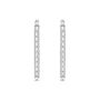 Orecchini Pendenti Tennis Romantic Shine Metallo Cristallo