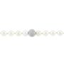 Bracciale Silver Pearls Argento Rodiato Perla sintentica