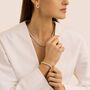 Orecchini Lobo Red Carpet Argento Rodiato Cubic Zirconia