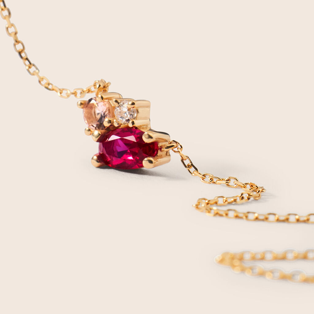 Collana Claire Oro Giallo Cubic Zirconia - Collane Donna | Stroili