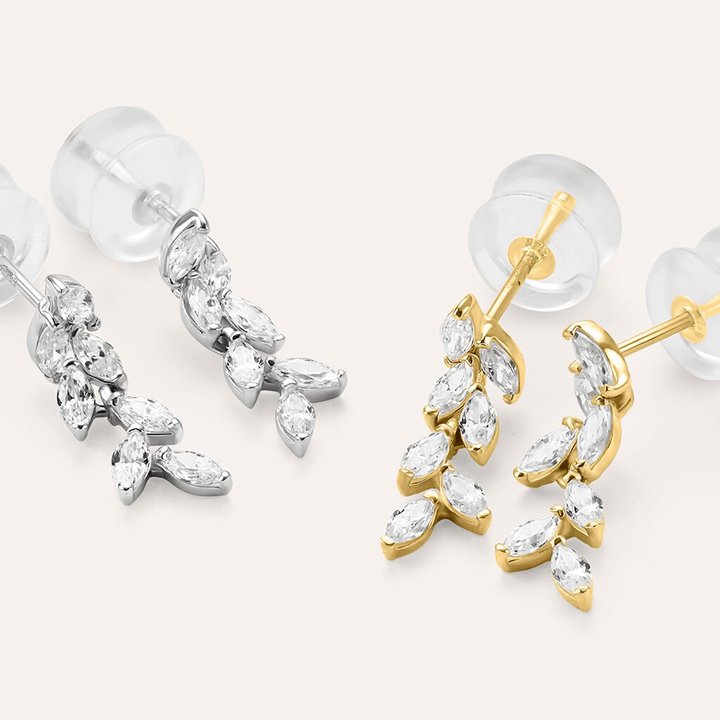 Orecchini Pendenti Claire Oro Giallo Cubic Zirconia - Gioielli Donna | Stroili
