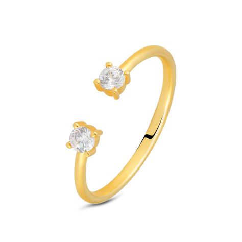 Anello Fantasia Claire Oro Giallo Cubic Zirconia - Anelli con Pietre Donna | Stroili