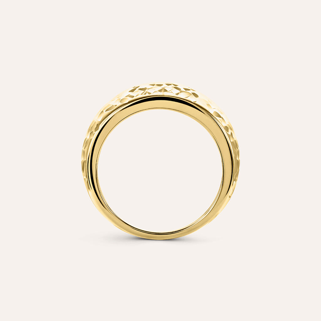 Anello Fascia Golden Lover Oro Giallo - Anelli 18 Carati Donna | Stroili