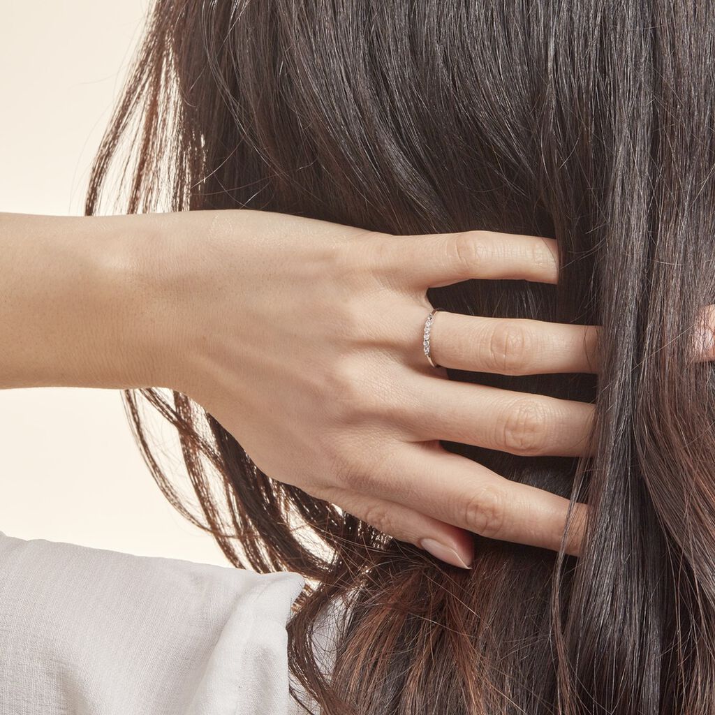 Anello Silver Elegance Argento Rodiato Cubic Zirconia