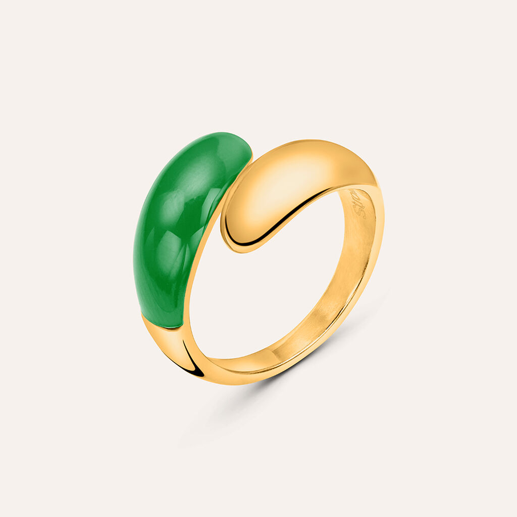 Anello Contrarie Lady Sweet Acciaio Dorato