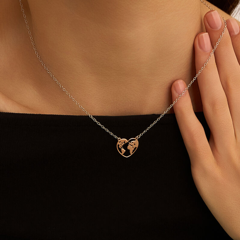 Collana Silver Collection Argento Bicolore Bianco / Rosa - Collane Donna | Stroili