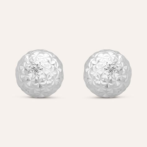 Orecchini Lobo Isabelle Oro Bianco - Orecchini a Lobo Donna | Stroili