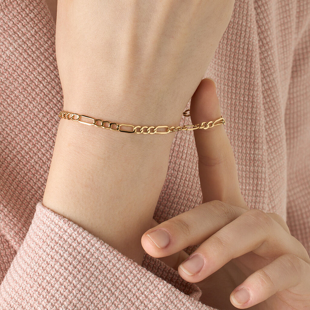 Bracciale Catena Colette Oro Giallo - Bracciali Unisex | Stroili