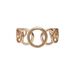Bracciale bangle in ottone bronzato e glitter bronzo - Bracciali Donna | Stroili