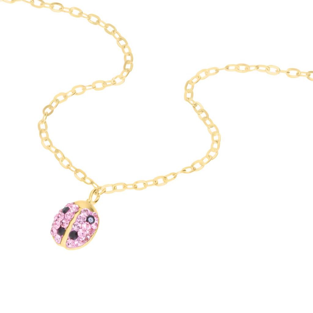 Collana Mon Petit Oro Giallo Cristallo - Collane Bambino | Stroili