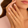 Anello Solitario Sophia Oro Bicolore Diamante