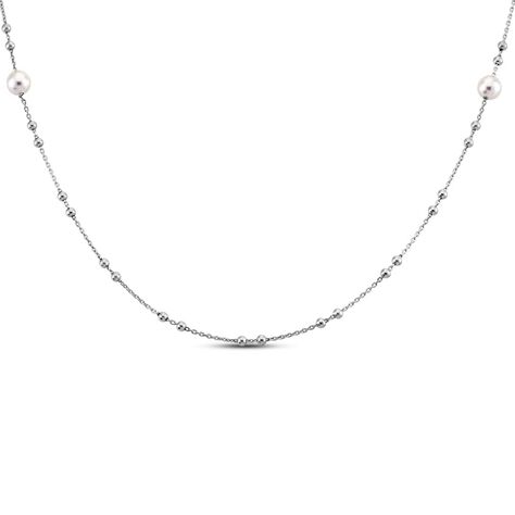 Collana Silver Pearls Argento Rodiato Perla sintentica - Collane Donna | Stroili
