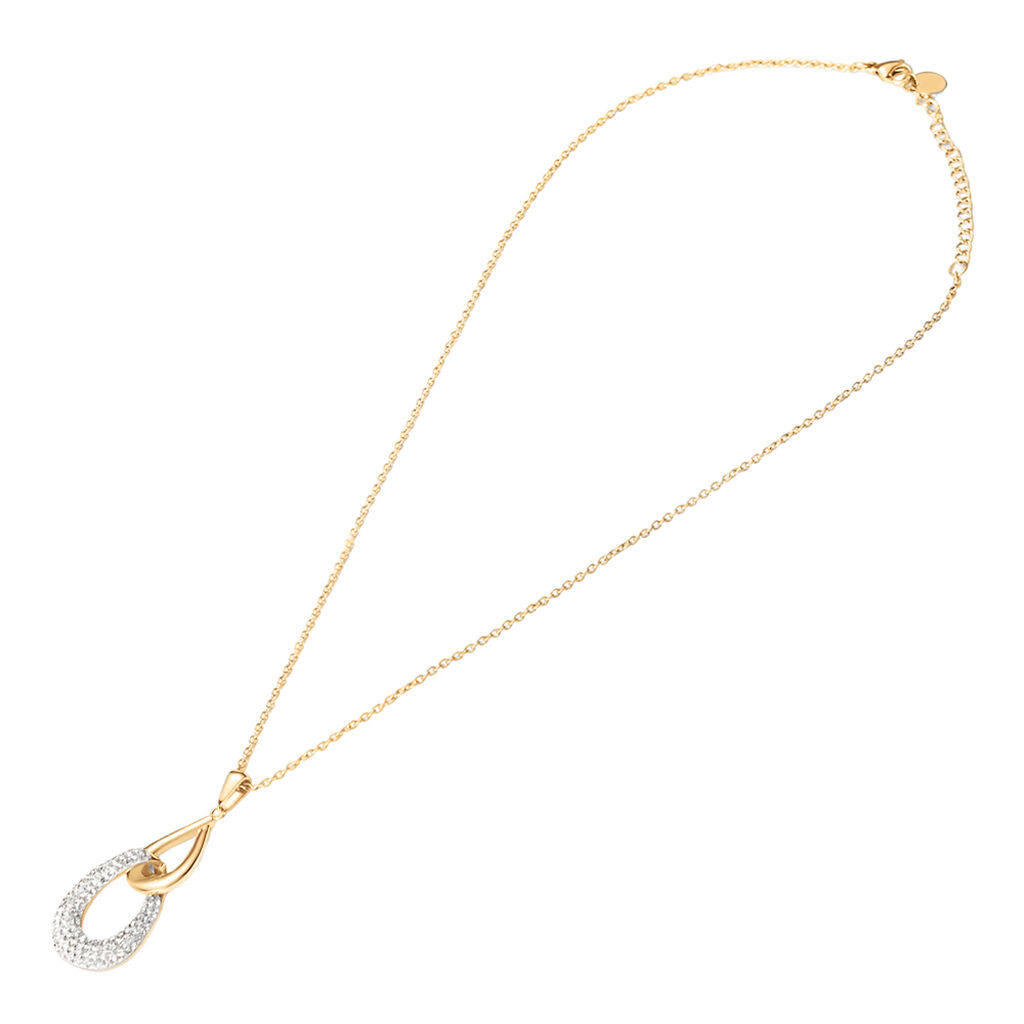 Collana Lady Phantasya Acciaio Rosa Cristallo - Collane Donna | Stroili
