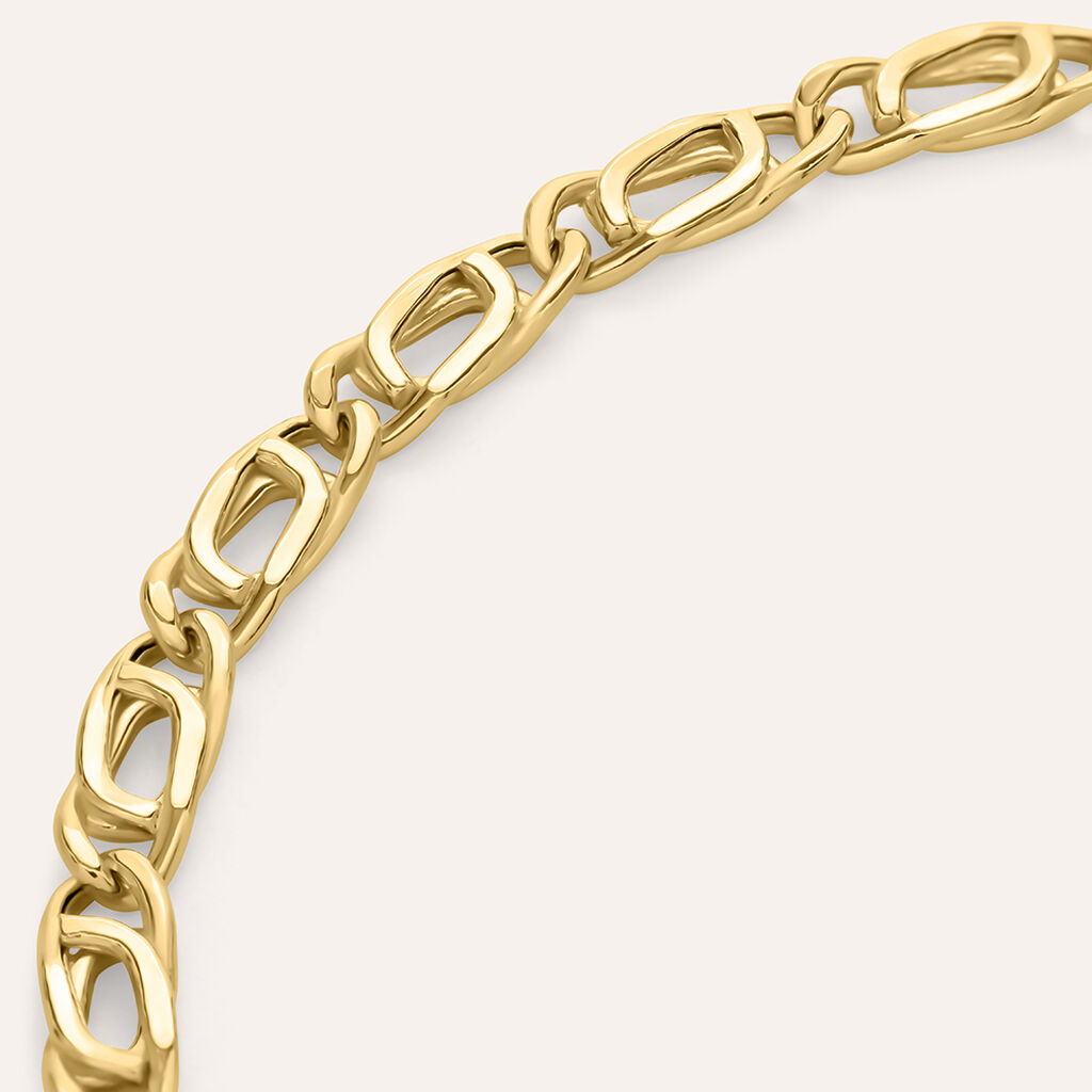Bracciale Catena Oro Uomo Oro Giallo - Bracciali Uomo | Stroili