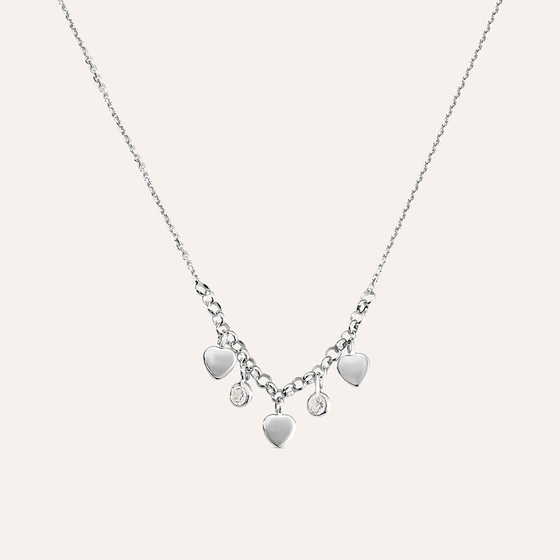 Collana Silver Collection Argento Rodiato Cubic Zirconia - Collane Donna | Stroili