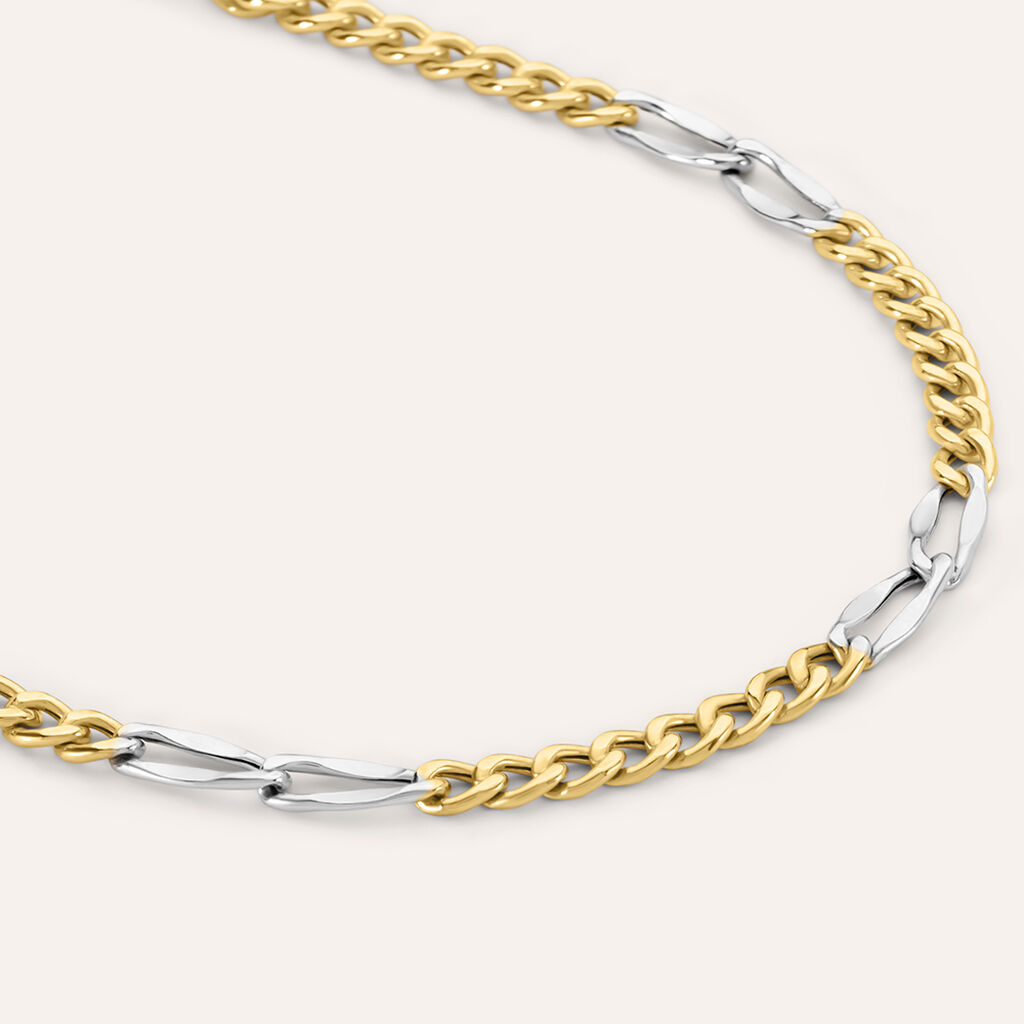 Bracciale Catena L'homme Or Oro Bicolore