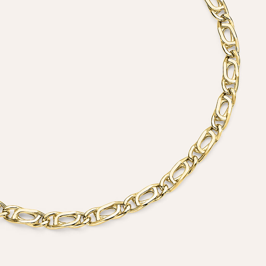 Bracciale Catena Oro Uomo Oro Giallo - Bracciali Uomo | Stroili