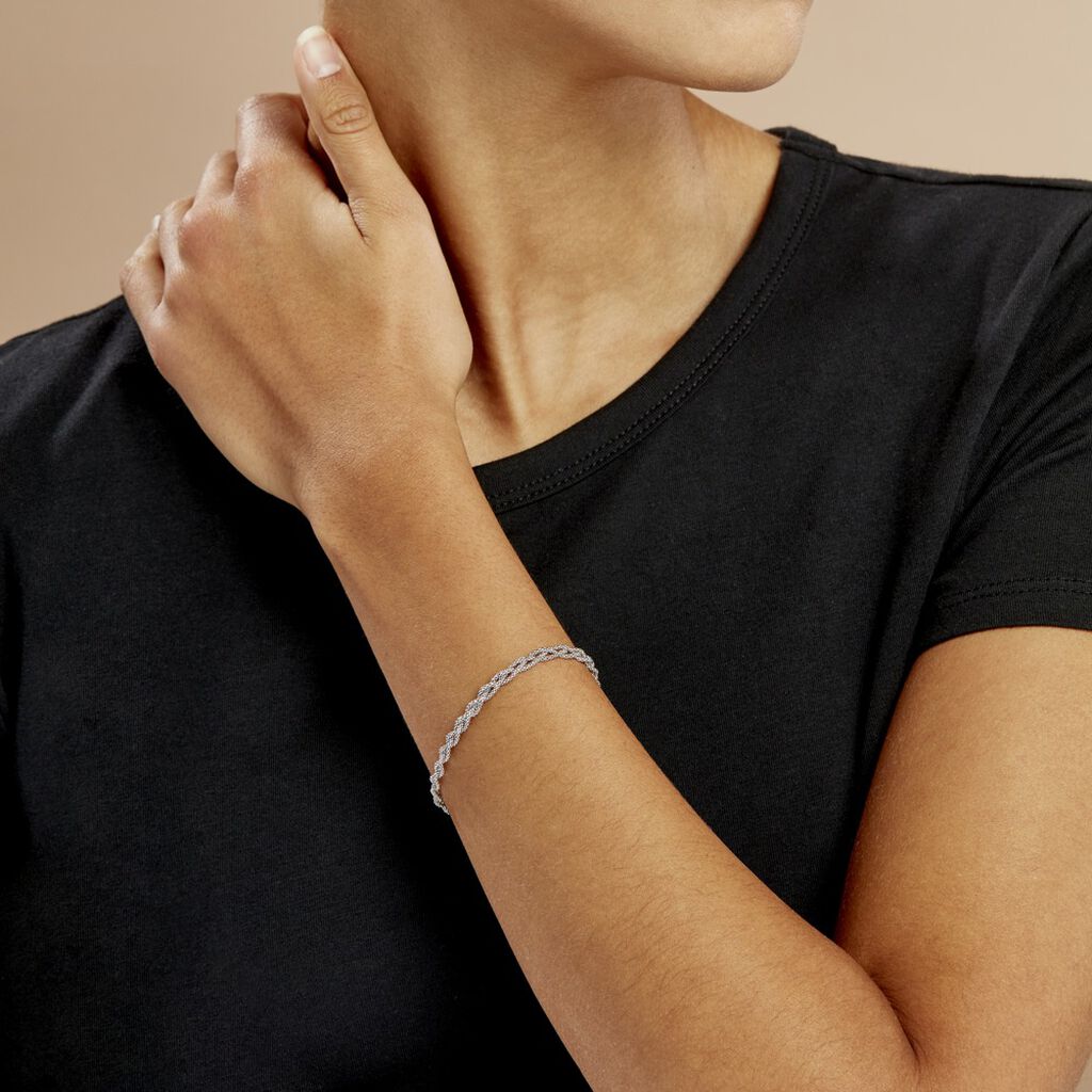 Bracciale Silver Collection Argento Rodiato