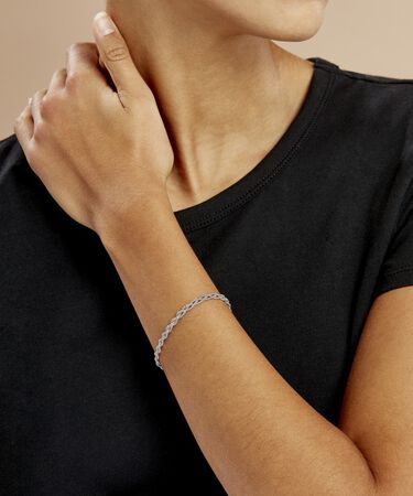 Bracciale Silver Collection Argento Rodiato