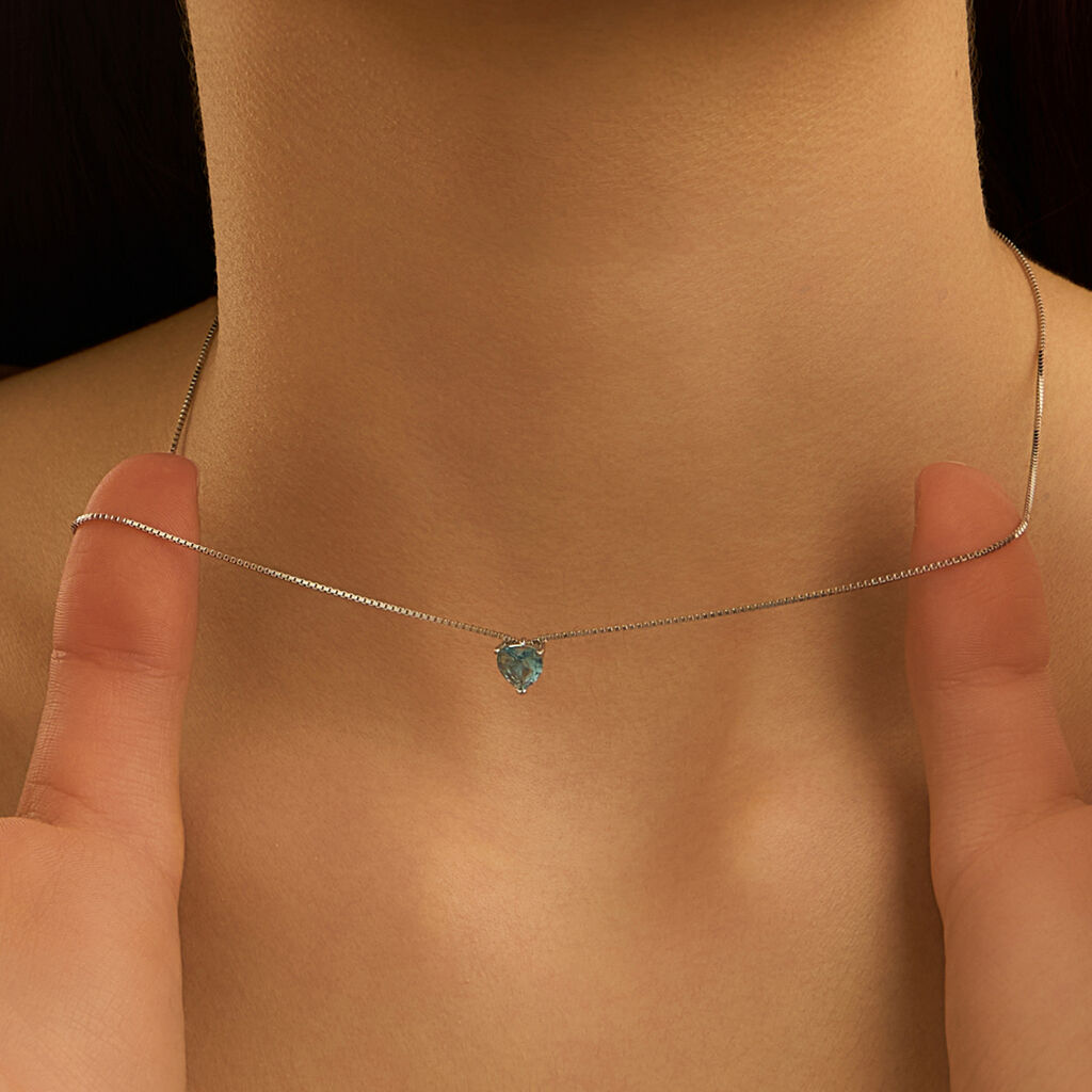 Collana Punto Luce Silver Rainbow Argento Rodiato Cubic Zirconia - Collane Punto Luce Donna | Stroili