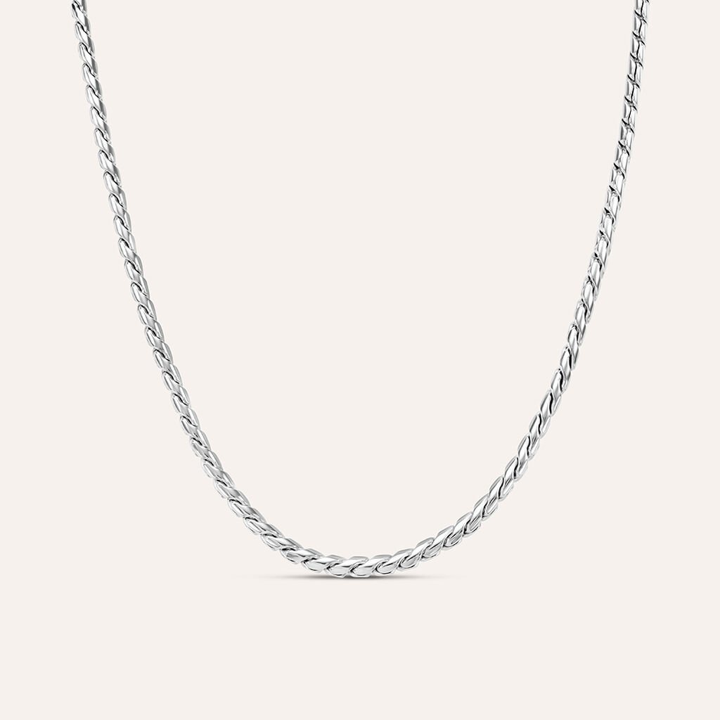 Collana Man Code Acciaio