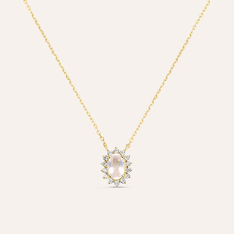 Collana Amélie Oro Giallo Quarzo Cubic Zirconia - Collane Donna | Stroili