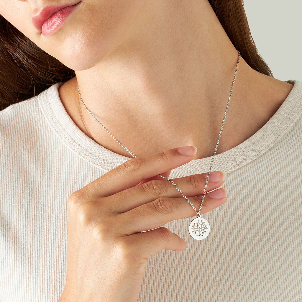 Collana Lady Chic Acciaio Cristallo - Collane Donna | Stroili