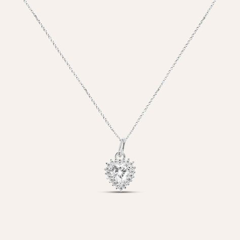 Collana Silver Elegance Argento Rodiato Cubic Zirconia - Collane Donna | Stroili