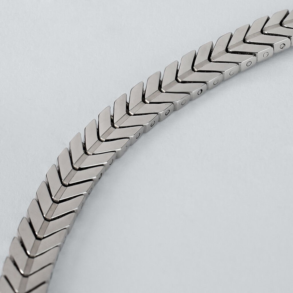 Bracciale Catena Man Code Acciaio - Bracciali Uomo | Stroili