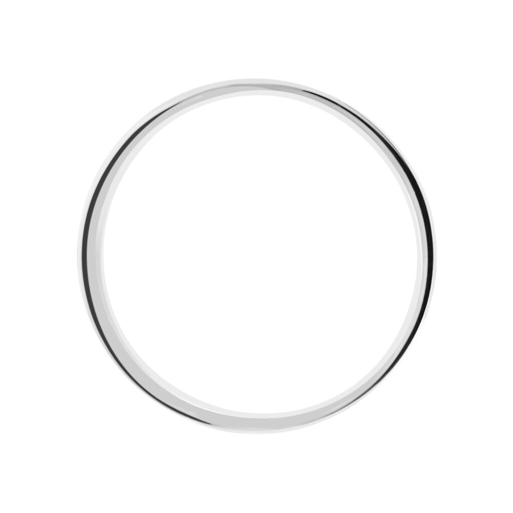 Anello Fascia Gentleman Argento Rodiato - Anelli con Incisione Uomo | Stroili