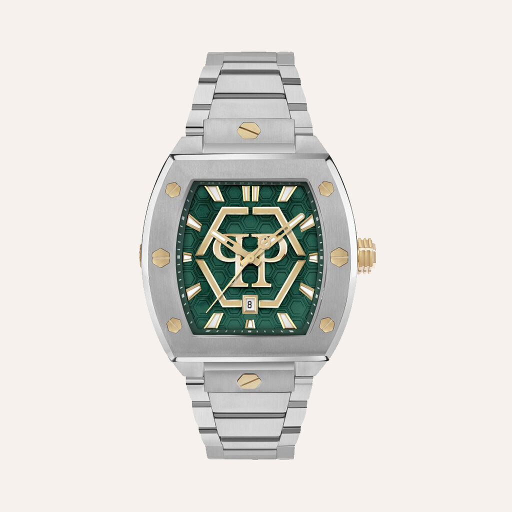 Orologio Al Quarzo Philipp Plein Hexagon Phantom Pwpua0825